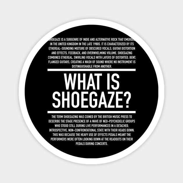 Shoegaze Definition Magnet by Hidden Verb